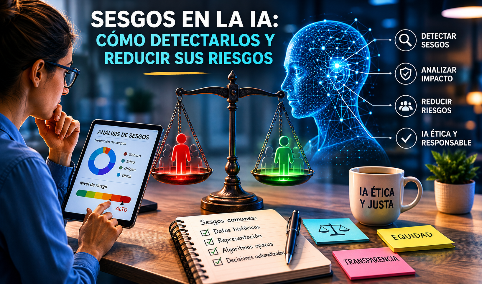 Sesgos en la IA: Cómo Detectarlos y Reducir sus Riesgos