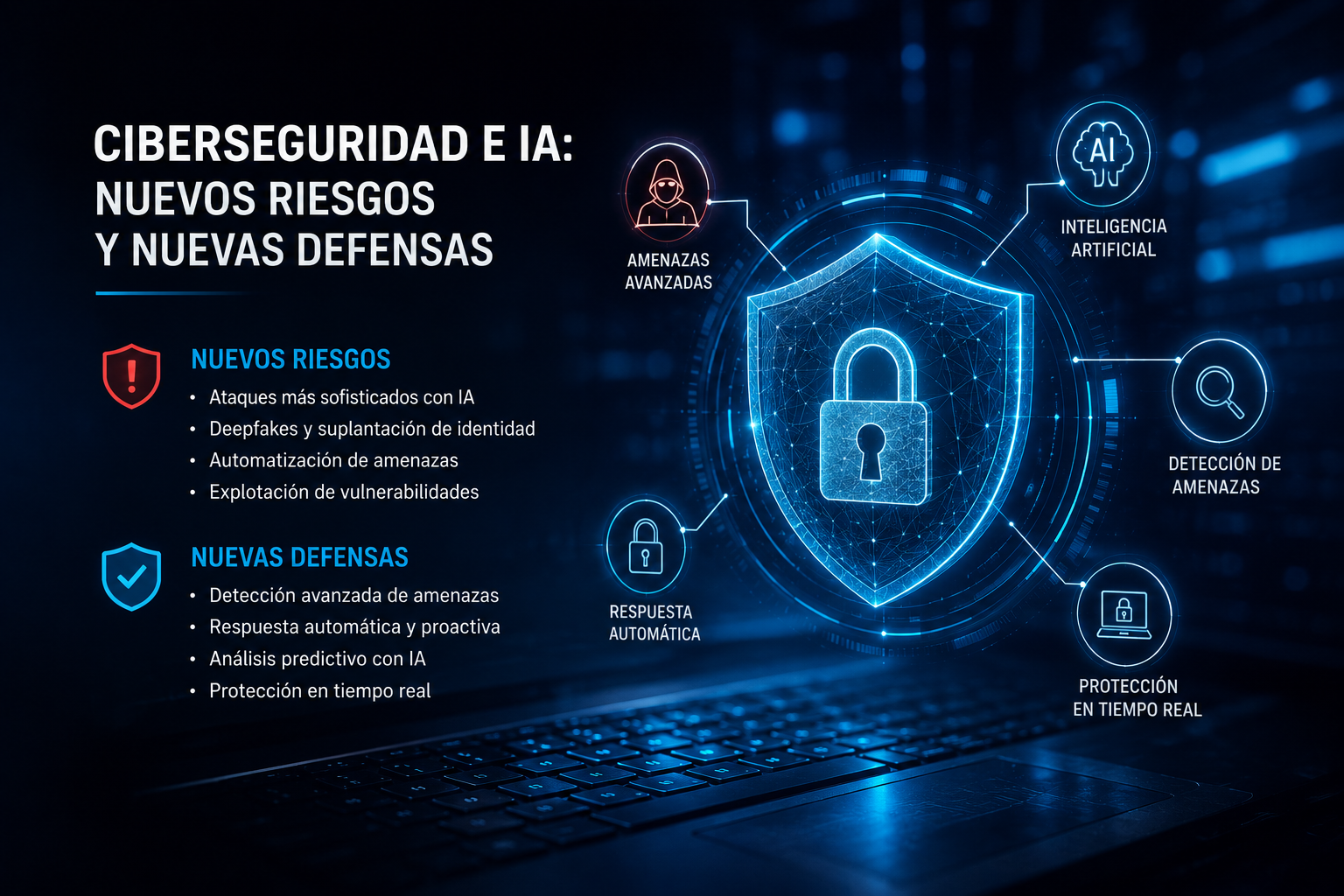 Ciberseguridad e IA: Nuevos Riesgos y Nuevas Defensas