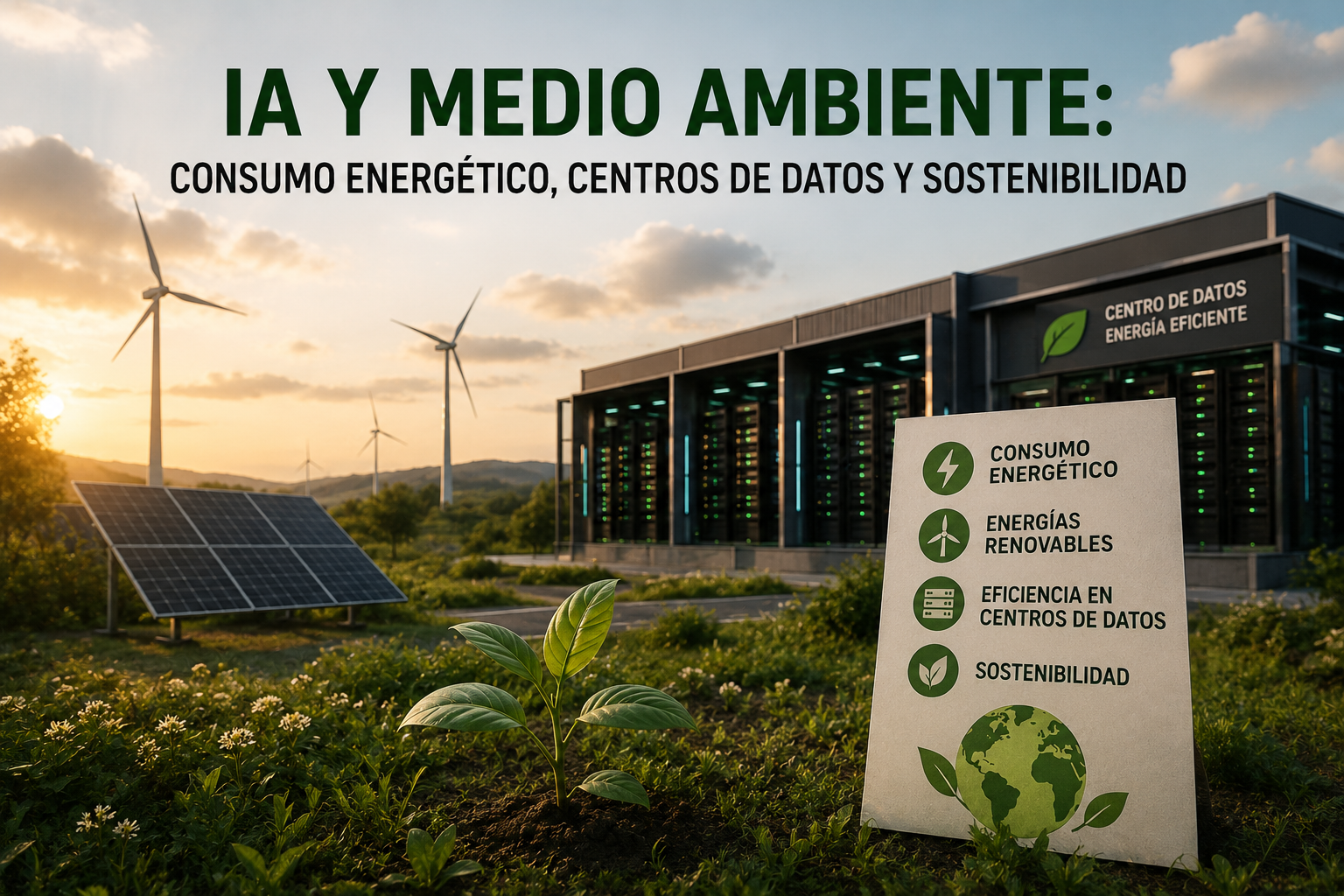 IA y Medio Ambiente: Consumo Energético, Centros de Datos y Sostenibilidad