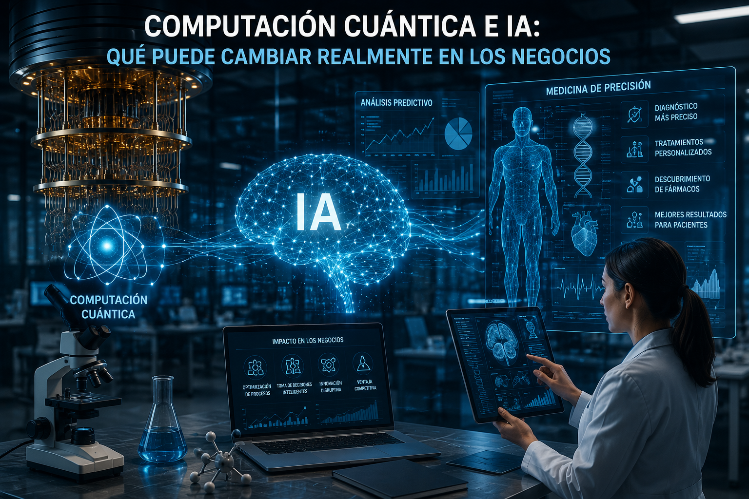 Computación Cuántica e IA: Qué Puede Cambiar Realmente en los Negocios
