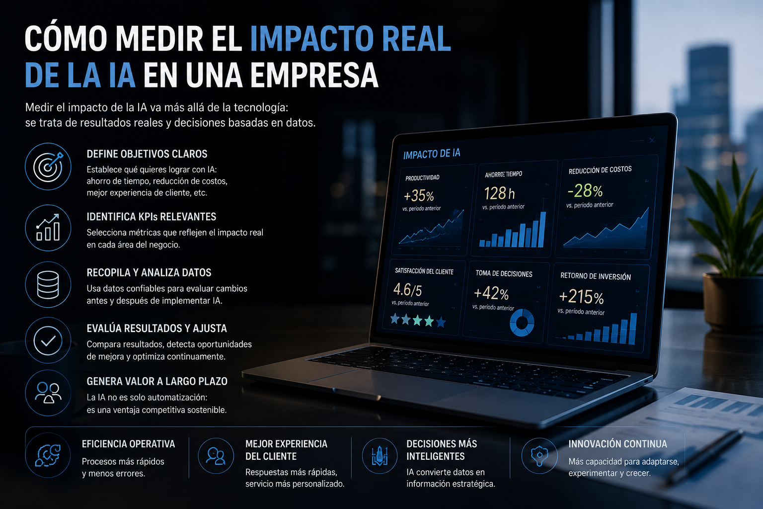 Cómo Medir el Impacto Real de la IA en una Empresa