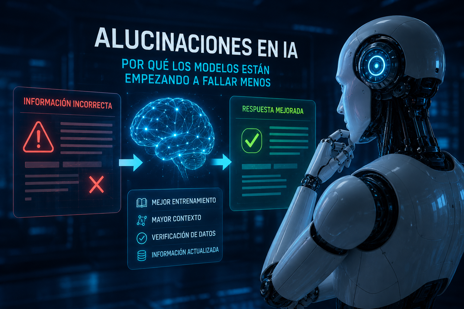 Alucinaciones en IA: Por Qué los Modelos Están Empezando a Fallar Menos