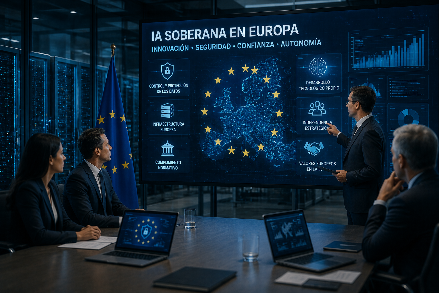 IA Soberana en Europa: Qué Es y Por Qué Importa Para Empresas y Gobiernos