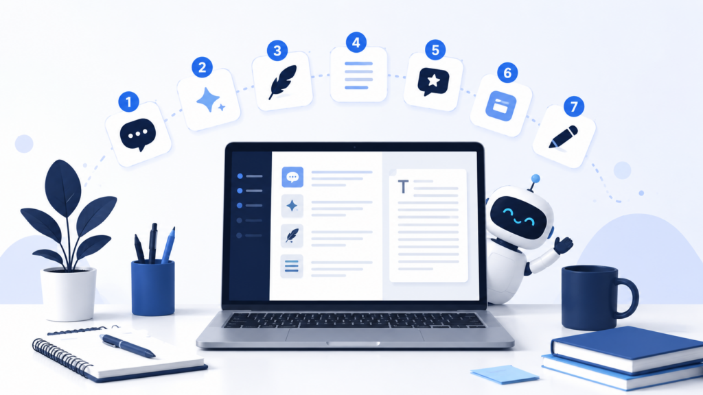 Las 7 mejores IA para redactar textos en español en 2026
