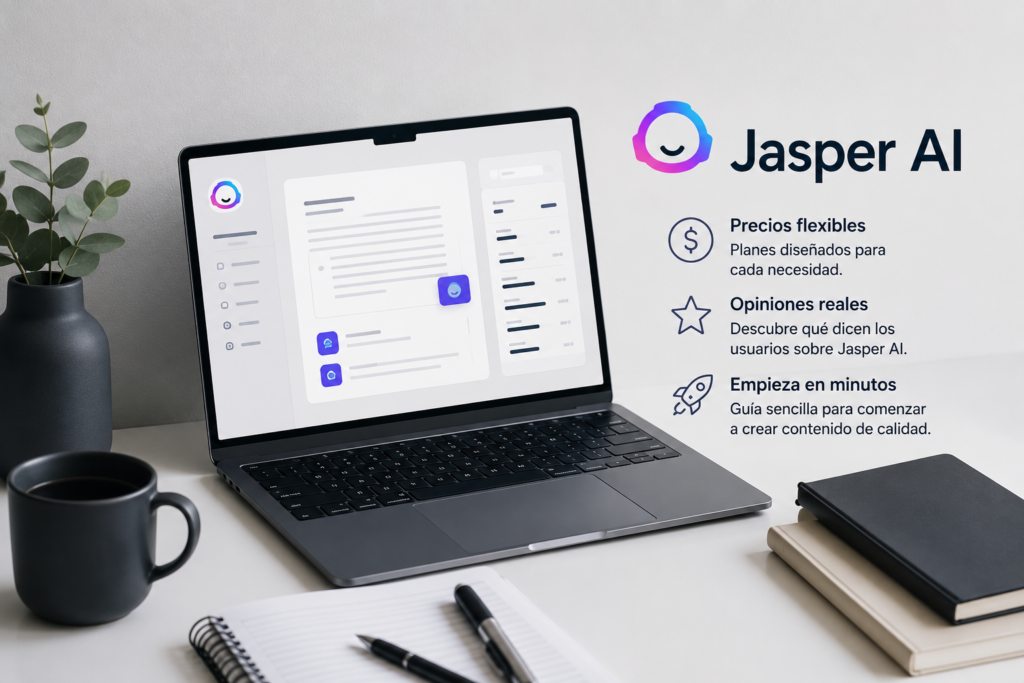 Jasper AI en español: precios, opiniones y cómo empezar