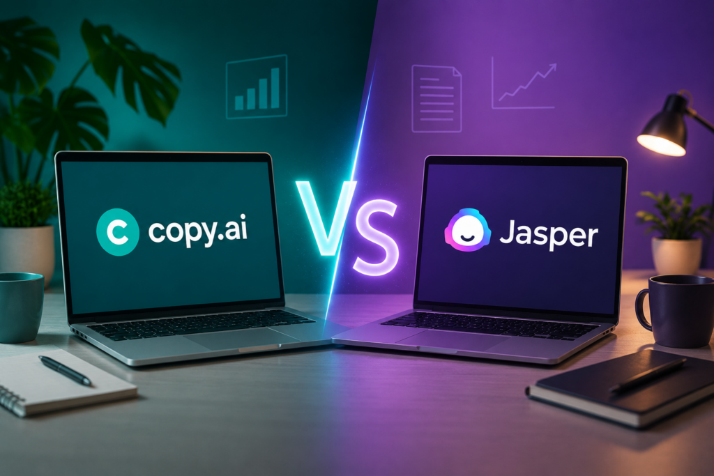 Copy.ai vs Jasper: cuál elegir para tu negocio