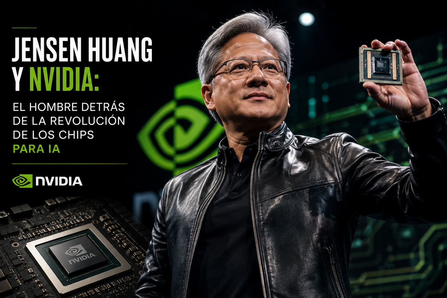 Jensen Huang y NVIDIA: El Hombre Detrás de la Revolución de los Chips para IA